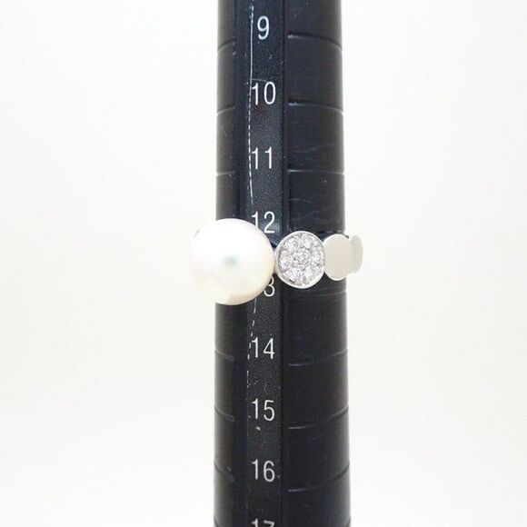 Piaget Pearl Diamond Ring K18WG White Gold - Picture 5 of 6